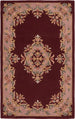 Handmade Traditional Wool Rug | Floral Medallion Border Design