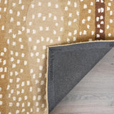 Antelope Cheetah Blue – Contemporary Handmade 100% Wool Area Rug