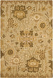 Handmade Oushak Wool Area Rug – Featuring Floral and Botanical Patterns in Soft Tones