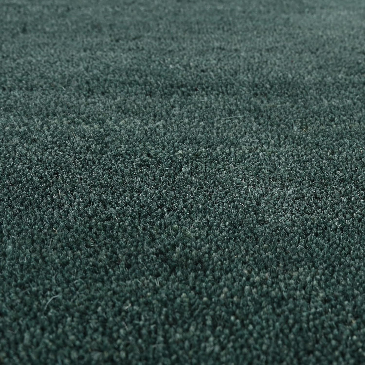 Modern Oval Shape Wool Rug - Irregular Shaped