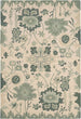 Handmade Oushak Wool Area Rug – Featuring Floral and Botanical Patterns in Soft Tones