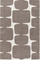 Modern Wool Rug – Hand-Tufted, Soft & Thick | Abstract Geometric Design