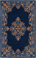 Handmade Traditional Wool Rug | Floral Medallion Border Design