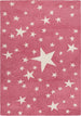 Hand-Tufted Star Wool Rug for Kids | Soft, Thick & Durable Starry Night Design