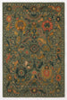 Handmade Wool Area Rug Traditional Floral Medallion Design