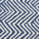 Modern Herringbone Chevron Collection Area Rug - Handmade Wool Carpet