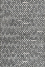 Modern Hand-Tufted Geometric Patterned Wool Area Rug for Living Room, Bedroom, and Home Décor – Soft and Plush Carpet for Cozy and Stylish Interiors
