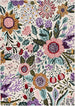 Hand-Tufted Floral Area Rug - Colorful Garden Design