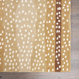 Antelope Cheetah Blue – Contemporary Handmade 100% Wool Area Rug