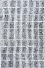 Hand-Tufted 100% Wool Rug – Unique Modern Geometric Grid Pattern