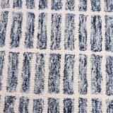 Hand-Tufted 100% Wool Rug – Unique Modern Geometric Grid Pattern