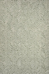 Modern Herringbone Chevron Collection Area Rug - Handmade Wool Carpet