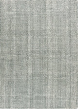 Handmade Wool Area Rug with Modern Grid Pattern | Thick, Soft, and Durable Carpet