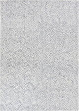 Modern Herringbone Chevron Collection Handmade Wool Rug