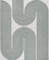 Gold, Ink & Olive Modern Hand-Tufted Wool Area Rug
