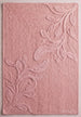 Handwoven Jute Rug with Textured Floral Border Design, Natural Fiber Rug