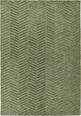 Modern Herringbone Chevron Collection Area Rug - Handmade Wool Carpet