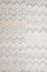 Modern Herringbone Chevron Collection Handmade Wool Rug