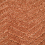 Modern Herringbone Chevron Collection Area Rug - Handmade Wool Carpet