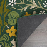 Handmade Floral Area Rug | Vibrant Flower Design