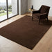 Solid Hand Tufted Wool Area Rug, Soft Plush Carpet