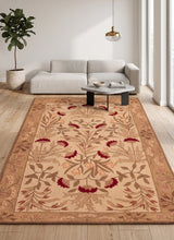 Hand-Tufted Adeline Wool Rug with Traditional Floral Tulip Design