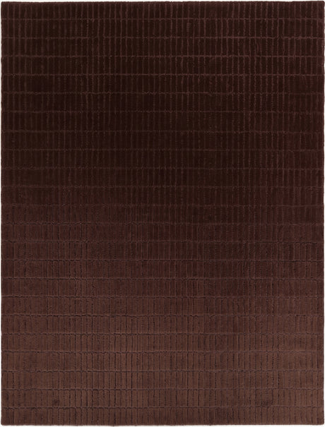 Hand-Tufted 100% Wool Rug – Unique Modern Geometric Grid Pattern