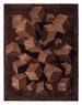 Hand-Tufted Wool Area Rug, 3D Cube Design