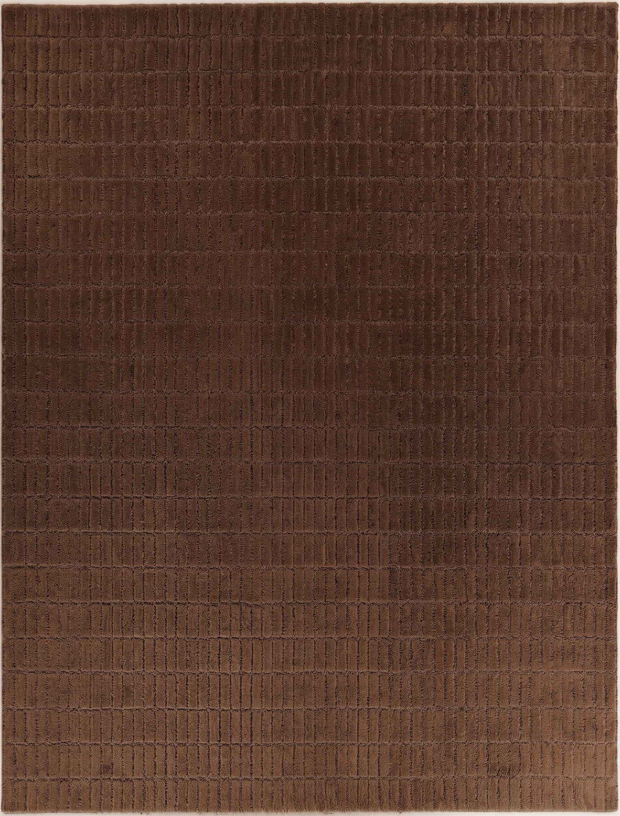 Hand-Tufted 100% Wool Rug – Unique Modern Geometric Grid Pattern