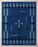 Hand Tufted Wool Rug, Modern Abstract Geometric Border Design