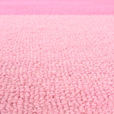 Handcrafted Scalloped Wool Rug - 100% Wool Plush Carpet