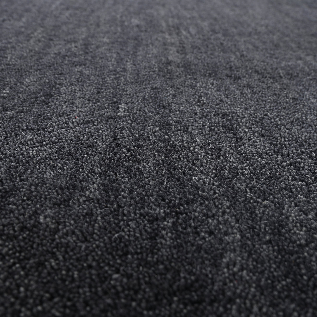 Modern Oval Shape Wool Rug - Irregular Shaped