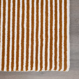 Gold, Ink & Olive Modern Hand-Tufted Wool Area Rug