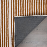 Gold, Ink & Olive Modern Hand-Tufted Wool Area Rug
