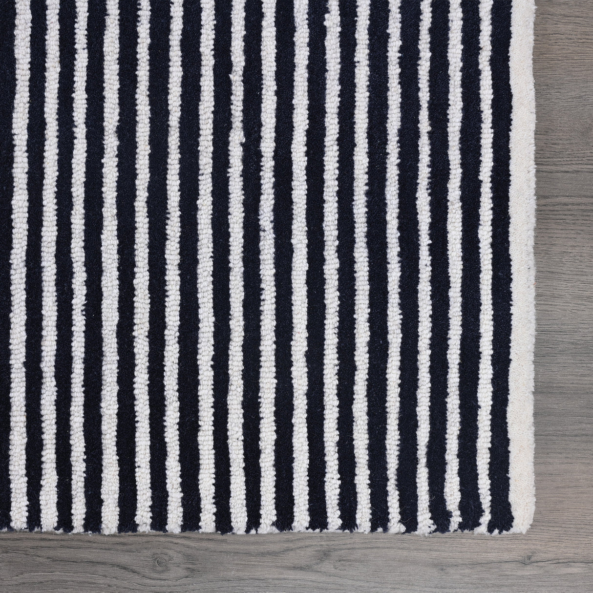 Gold, Ink & Olive Modern Hand-Tufted Wool Area Rug