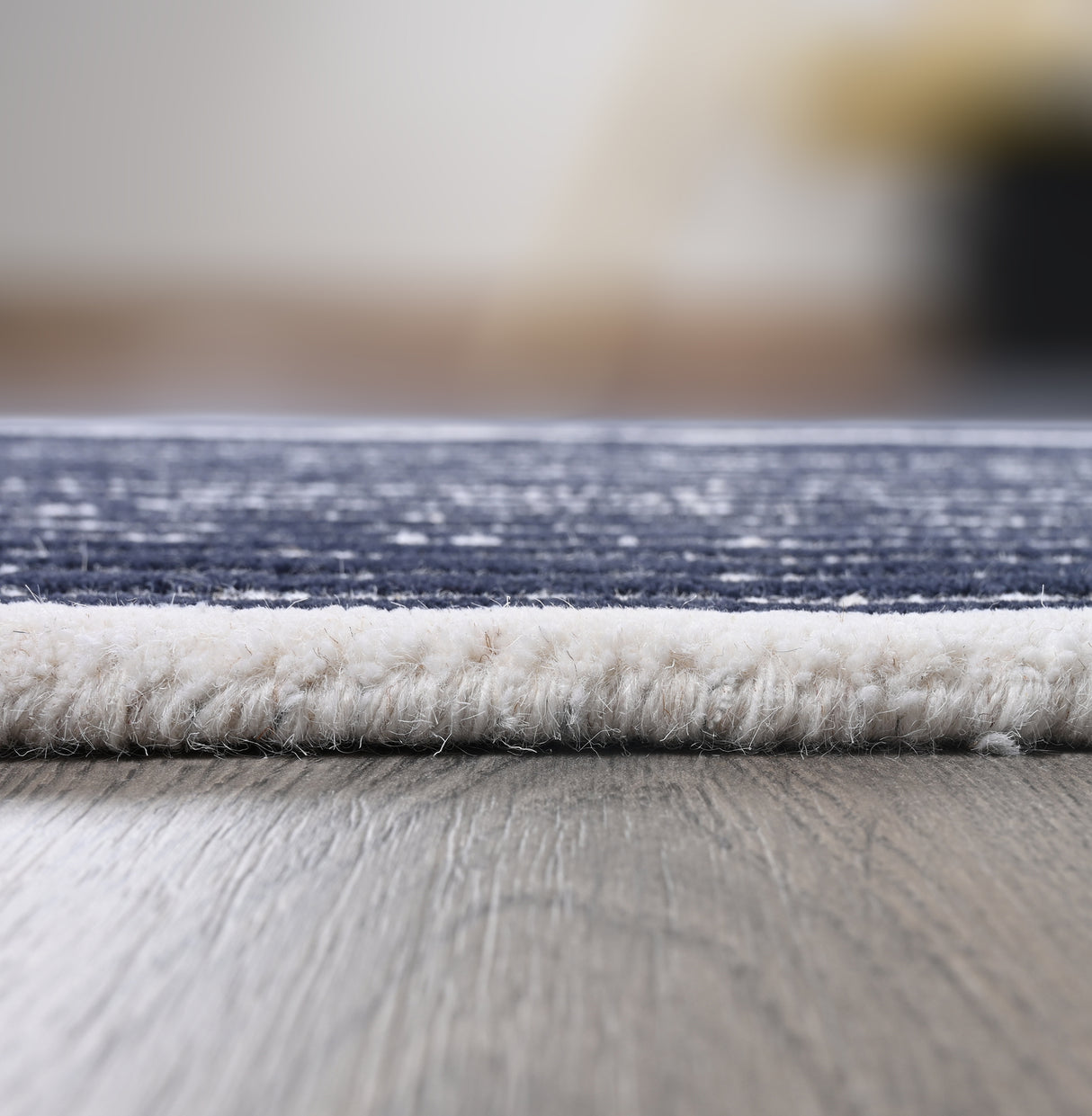 Gold, Ink & Olive Modern Hand-Tufted Wool Area Rug