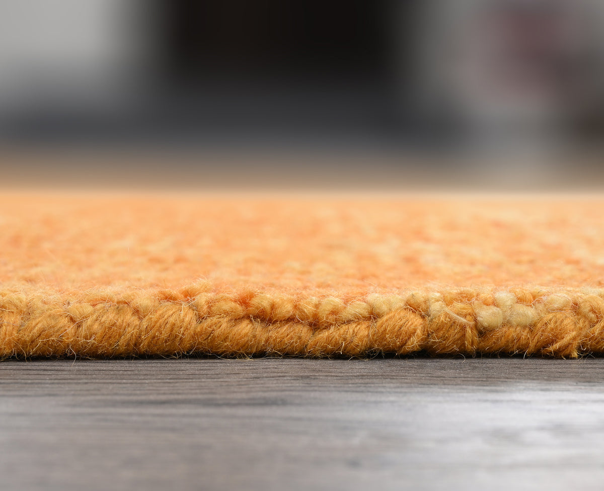 Loop Pile Wool Rug Handmade Loop Pile Wool Rug - Contemporary Textured Design