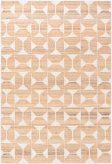 Handwoven Jute Rug with Cotton Base