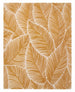 Hand Tufted Wool Area Rug, Tropical Palm Leaf Botanical Design
