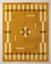 Hand Tufted Wool Rug, Modern Abstract Geometric Border Design