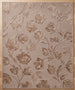 Hand Tufted Floral Wool Area Rug, Raised Botanical Carved Design