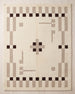Hand Tufted Wool Rug, Modern Abstract Geometric Border Design