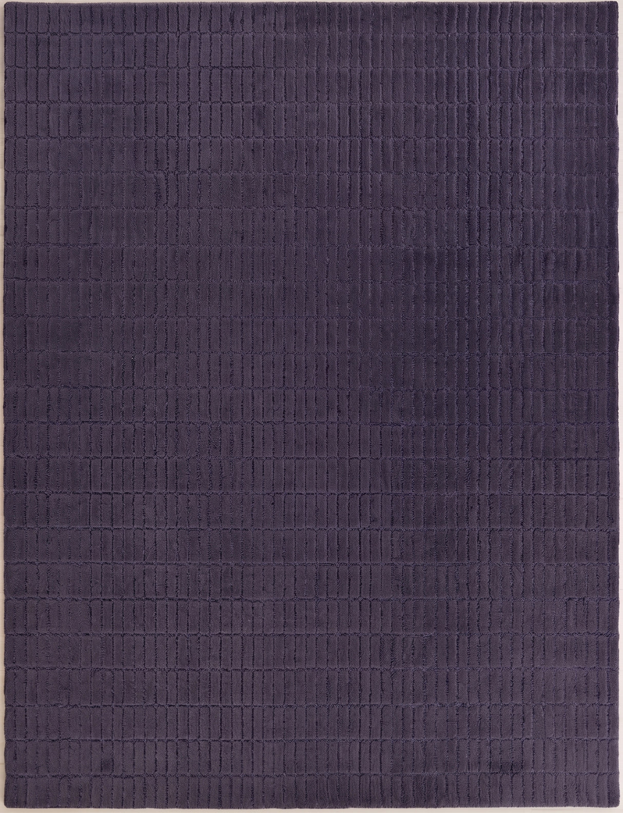 Hand-Tufted 100% Wool Rug – Unique Modern Geometric Grid Pattern
