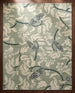 Hand Tufted Wool Rug, Floral Butterfly Botanical Pattern