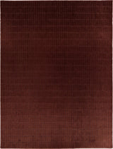 Hand-Tufted 100% Wool Rug – Unique Modern Geometric Grid Pattern