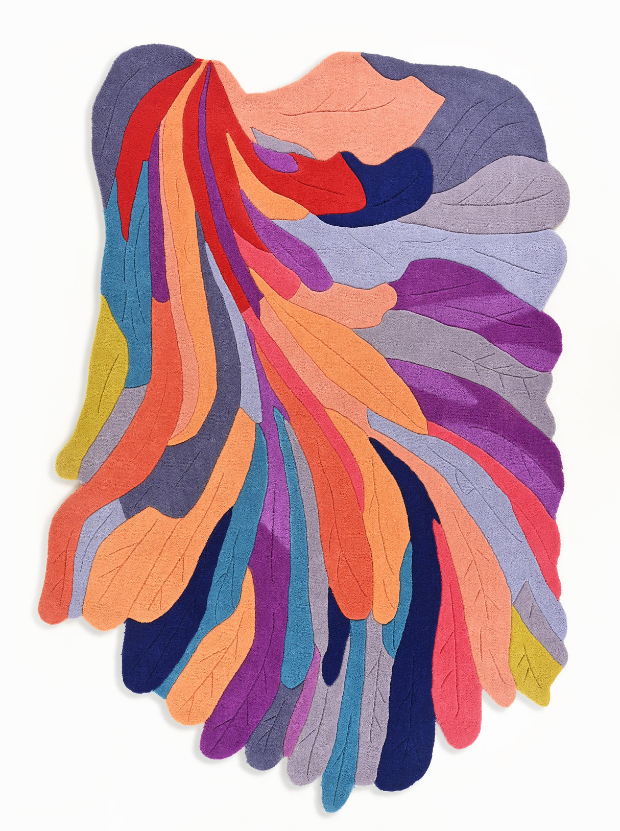 Handmade Irregular Shape Wool Rug