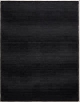 Modern Hand Tufted Wool Rug, Thin Striped Pattern, Soft Wool Carpet