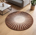 Modern Round Area Rug – Hand-Tufted with 100% New Zealand Wool