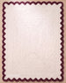 Handwoven Jute Rug with Scalloped Border, Natural Fiber Indoor Rug