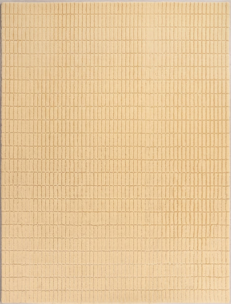 Hand-Tufted 100% Wool Rug – Unique Modern Geometric Grid Pattern